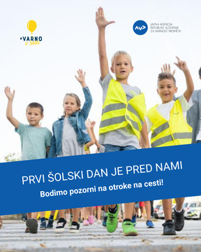 Prvi šolski dan je pred nami