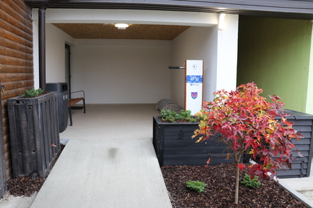 Vhod v prostore nove mansarde