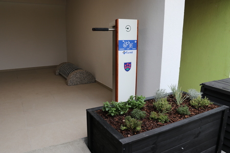 Vhod v prostore nove mansarde