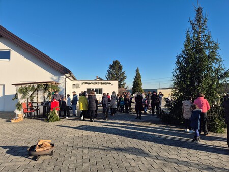 Prižig lučk v Šalovcih